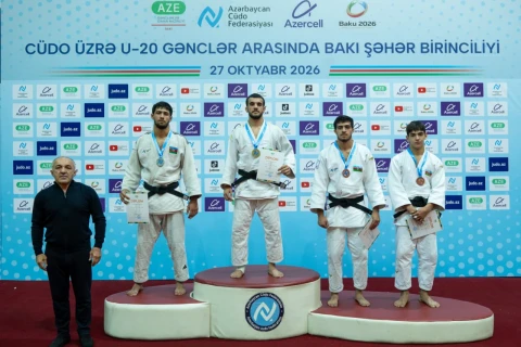 Bakıda 200 cüdoçu mübarizə apardı - Komanda hesabında qalib müəyyənləşdi