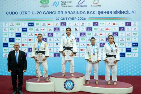 Bakıda 200 cüdoçu mübarizə apardı - Komanda hesabında qalib müəyyənləşdi