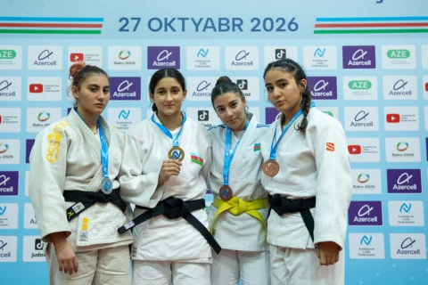 Bakıda 200 cüdoçu mübarizə apardı - Komanda hesabında qalib müəyyənləşdi