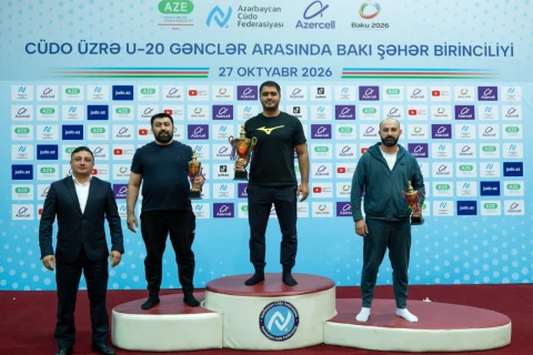 Bakıda 200 cüdoçu mübarizə apardı - Komanda hesabında qalib müəyyənləşdi