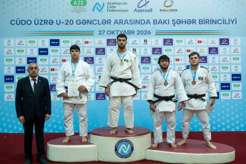 Bakıda 200 cüdoçu mübarizə apardı - Komanda hesabında qalib müəyyənləşdi