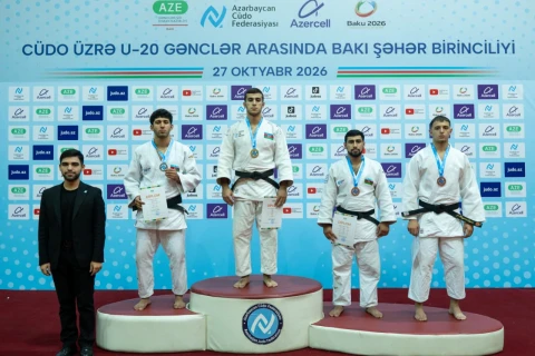 Bakıda 200 cüdoçu mübarizə apardı - Komanda hesabında qalib müəyyənləşdi