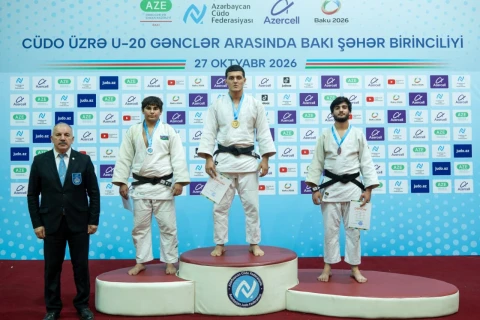 Bakıda 200 cüdoçu mübarizə apardı - Komanda hesabında qalib müəyyənləşdi