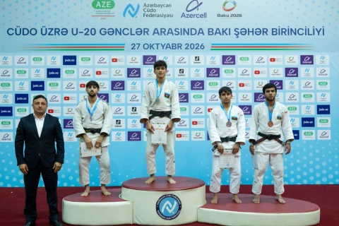 Bakıda 200 cüdoçu mübarizə apardı - Komanda hesabında qalib müəyyənləşdi