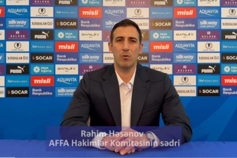 Rəhim Həsənov “Şəfa” - “Kəpəz” matçındakı hakim səhvini təsdiqlədi