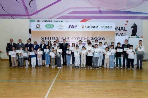 “Shirvan Open 2026” şahmat festivalına yekun vuruldu - FOTO