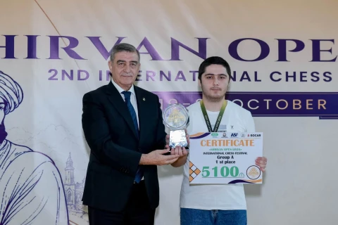 “Shirvan Open 2026” şahmat festivalına yekun vuruldu - FOTO