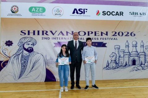 “Shirvan Open 2026” şahmat festivalına yekun vuruldu - FOTO