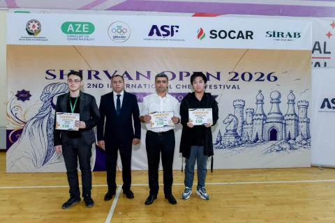“Shirvan Open 2026” şahmat festivalına yekun vuruldu - FOTO