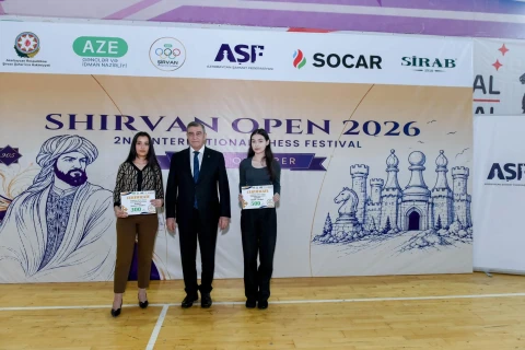 “Shirvan Open 2026” şahmat festivalına yekun vuruldu - FOTO