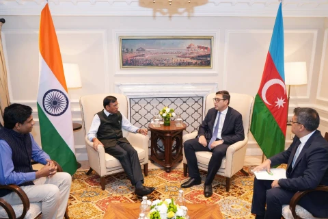 Azərbaycan və Hindistan gənclər və idman sahələrində əməkdaşlığı müzakirə ediblər - FOTO