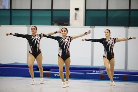 Gimnastika üzrə iki ölkə birinciliyinə yekun vuruldu