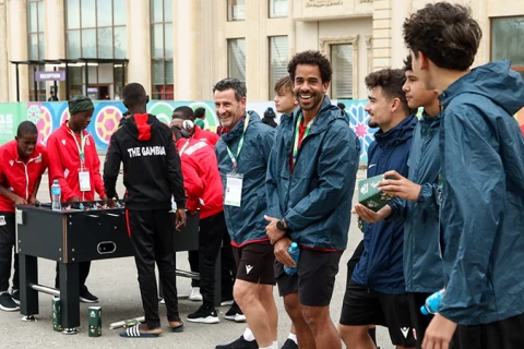 FIFA U-15 Dünya Çempionatının iştirakçıları üçün festival təşkil olundu - FOTO