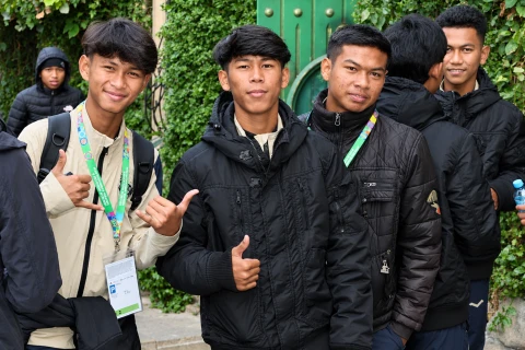 FIFA U-15 Dünya Çempionatının iştirakçıları üçün festival təşkil olundu - FOTO