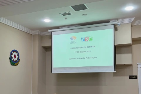 Atletika məşqçiləri üçün seminara start verilib - FOTO