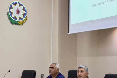 Atletika məşqçiləri üçün seminara start verilib - FOTO