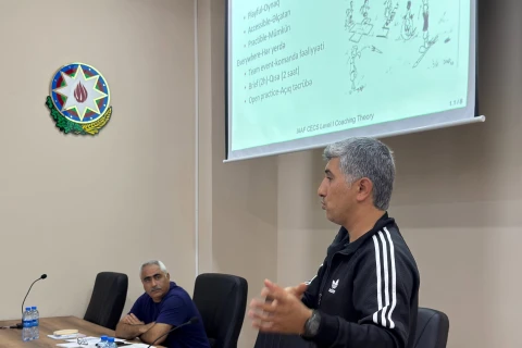 Atletika məşqçiləri üçün seminara start verilib - FOTO