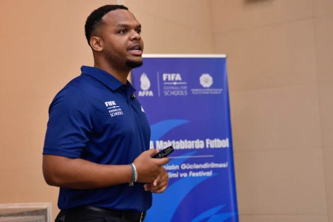 FIFA nümayəndələri Bakıda fiziki tərbiyə müəllimləri üçün seminar keçiriblər
