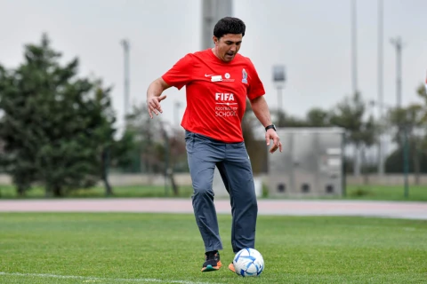 FIFA nümayəndələri Bakıda fiziki tərbiyə müəllimləri üçün seminar keçiriblər