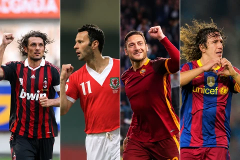 Maldini, Totti, Giggz və Puyol: futbol tarixinin ən sadiq əfsanələri