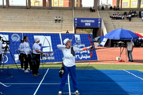 Azərbaycanın qadın oxatanları Asiya Kubokunda qızıl medal qazandılar