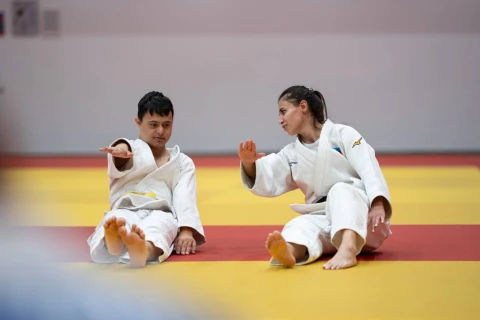 Azərbaycanda məşqçilər üçün adaptiv cüdo üzrə kurs keçirilir - FOTO