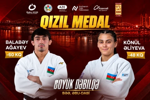 Azərbaycanın Əbu-Dabidə ikinci qızılı - Balabəy Ağayev də çempion oldu