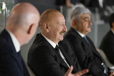 Prezident İlham Əliyev “FIFA U-15 World Cup and Festival”ın final matçını izləyib, mükafatlandırma mərasimində iştirak edib
