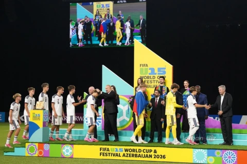 FIFA U-15 Dünya Çempionatı Bakıda möhtəşəm bədii proqramla yekunlaşıb