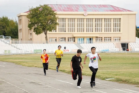 Naxçıvanda məktəblilər arasında atletika birinciliyi keçirilib - FOTO