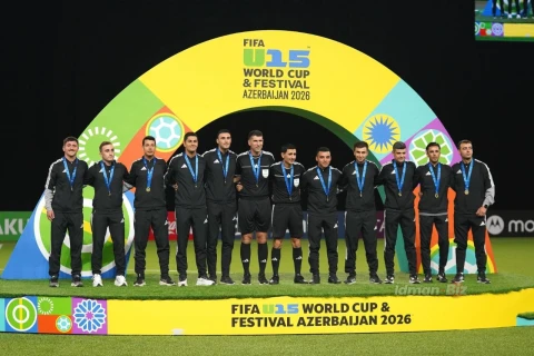 FIFA U-15 Dünya Çempionatı Bakıda möhtəşəm bədii proqramla yekunlaşıb