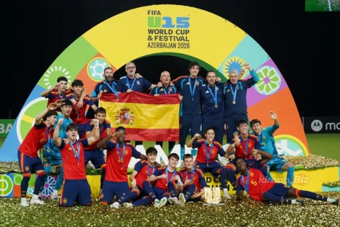 FIFA U-15 Dünya Çempionatı Bakıda möhtəşəm bədii proqramla yekunlaşıb