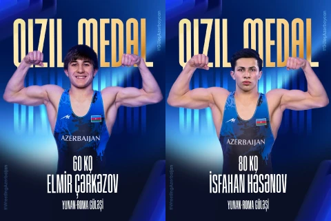 Azərbaycan güləşçiləri Estoniyada yeddi medal qazanaraq komanda hesabında birinci olublar