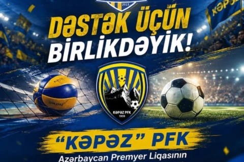 “Gəncə”nin voleybolçuları stadiondan “Kəpəz”ə dəstək olacaqlar